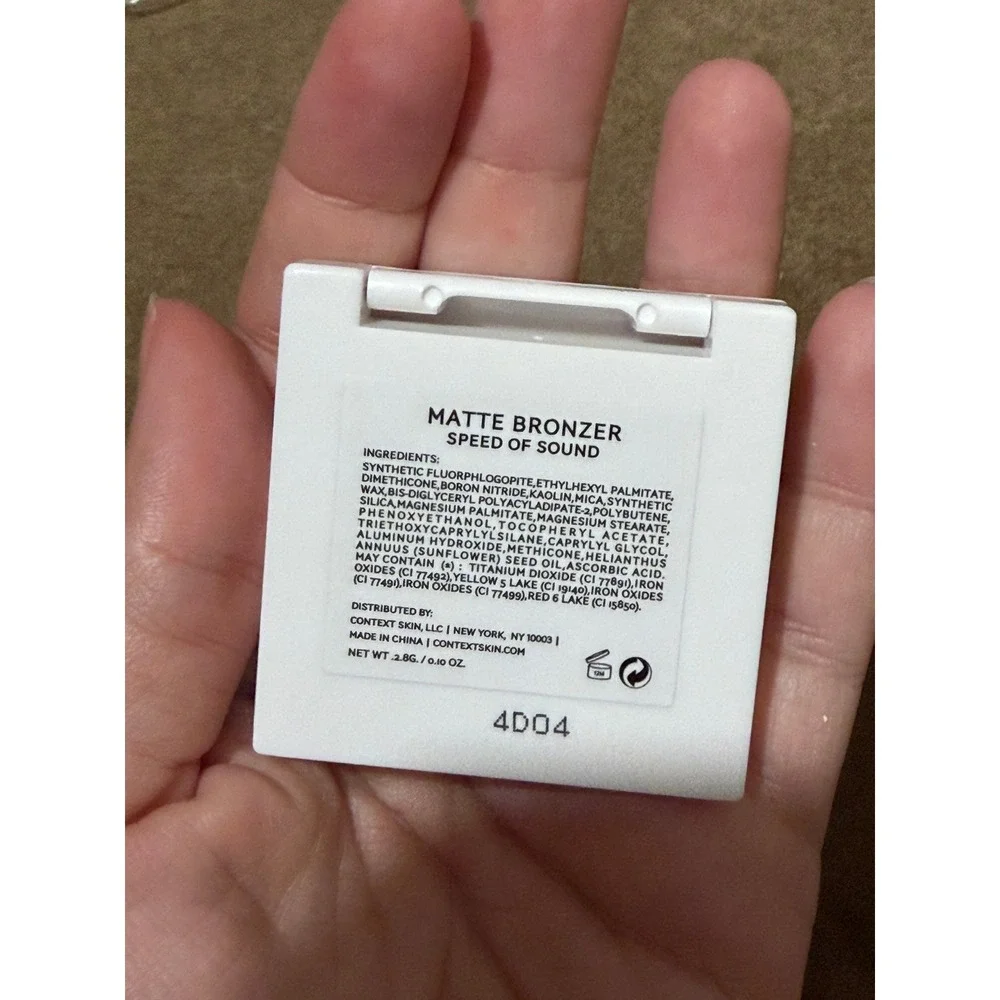 Context Skin Matte‎ Bronzer Speed of Sound 2.8g Pressed Powder Compact